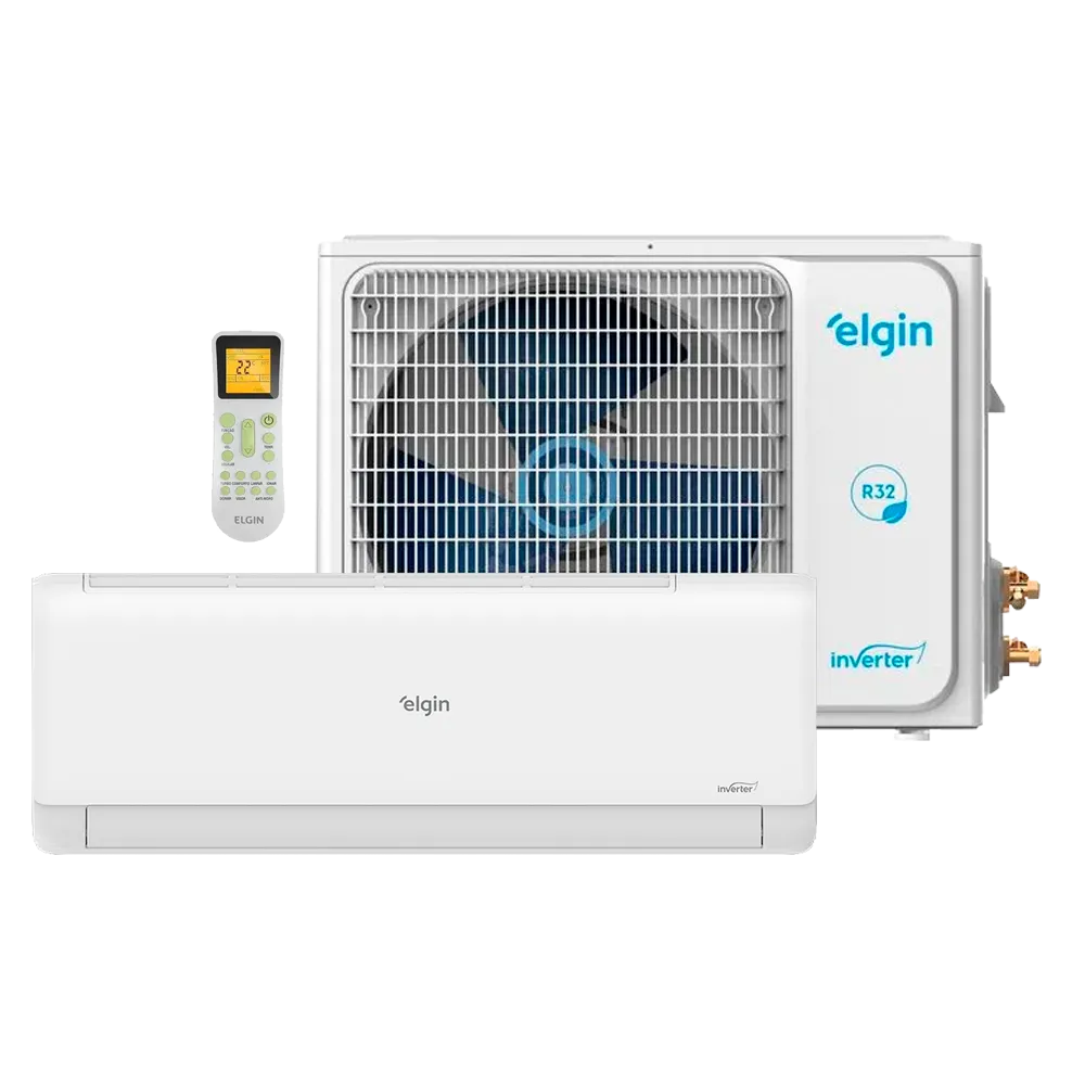 Ar Condicionado Split Hi Wall Inverter Elgin Eco II Wi-Fi 18000 Btus Quente e Frio 220v R-32