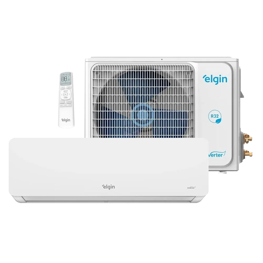 Ar Condicionado Split Hi Wall Inverter Elgin Eco Dream Wi-Fi 24000 Btus Quente e Frio 220v R-32