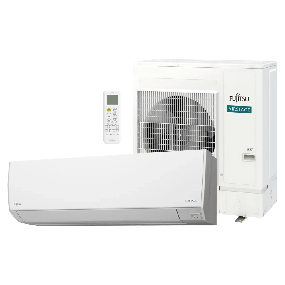 Ar Condicionado Split Hi Wall Inverter Fujitsu Premium 31000 Btus Frio 220v R-32