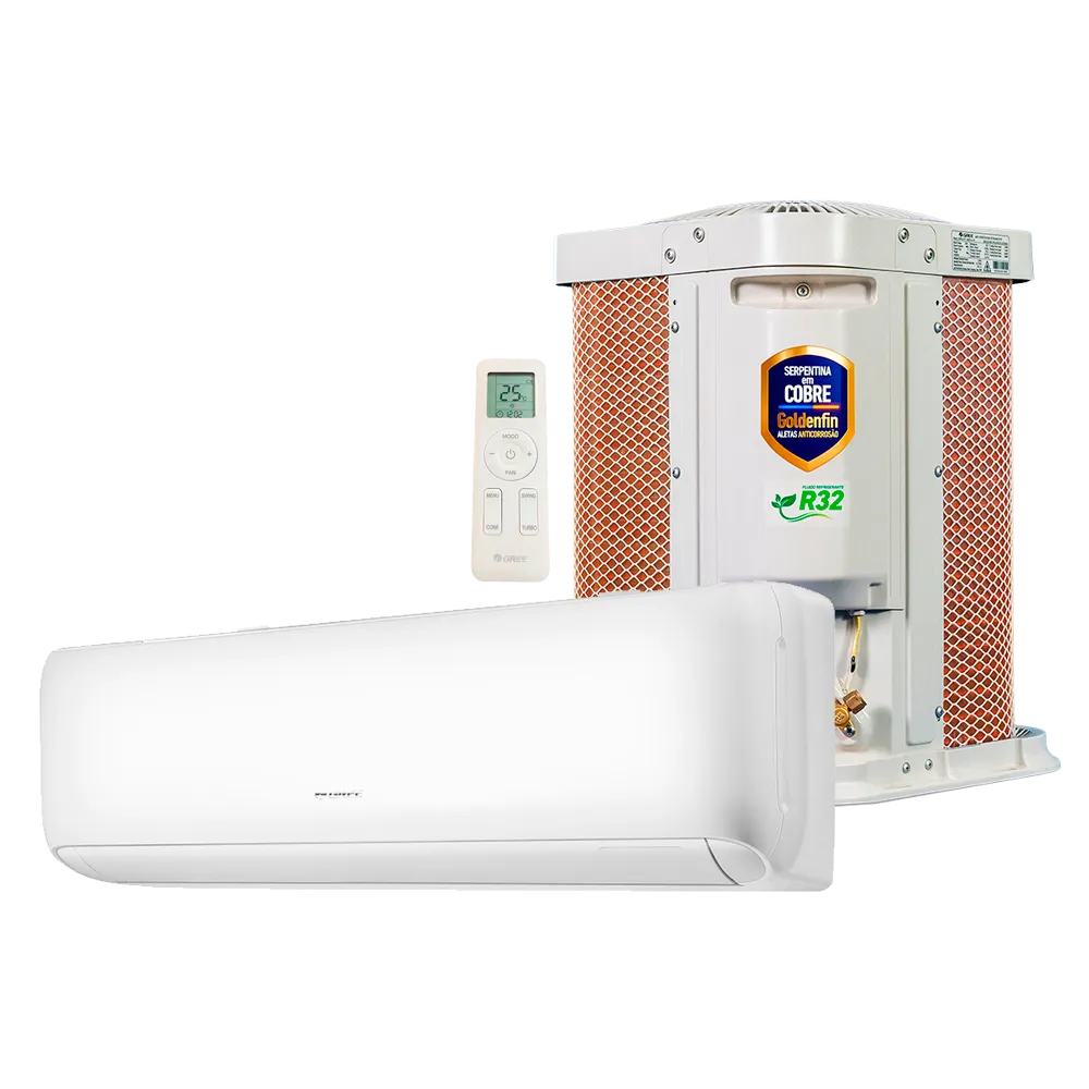 Ar Condicionado Split Hi Wall Inverter Gree G-Top Auto Wi-Fi 18000 Btus Frio 220v R-32